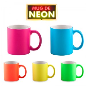 Mug Ceramica Neon 11oz MU-105